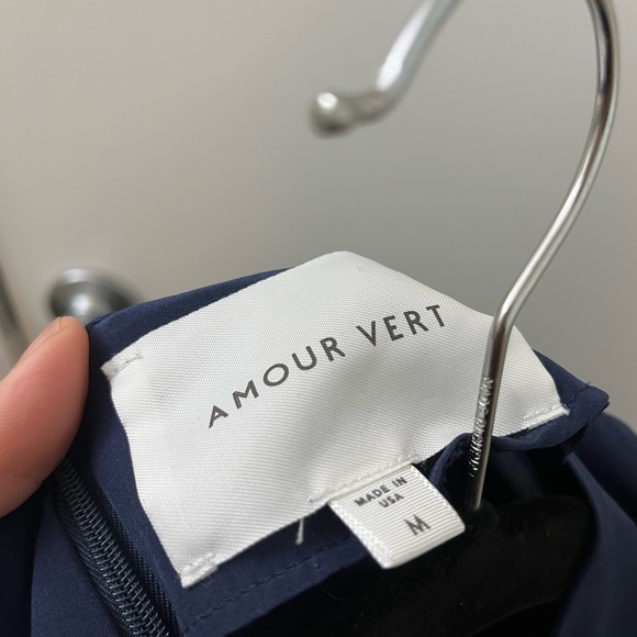 NWOT Amour Vert Silk Dress - Picture 3 of 4